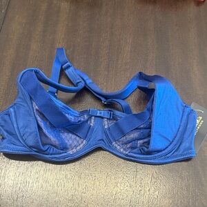 Frederick's of Hollywood Royal Blue Lace Bra